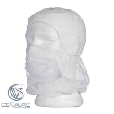 full-head hat with white mask (100uds)
