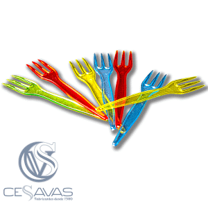 Mini colorful forks TEN907