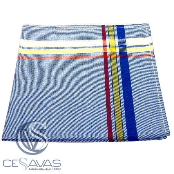 cotton t.towel 2 c 3 stripes swan
